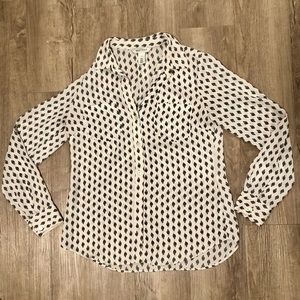 Button-Down White House Black Market Blouse